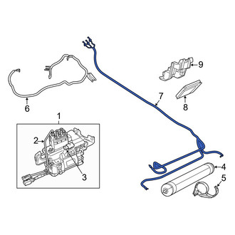 Jeep OE - Rear Air Suspension Compressor Line