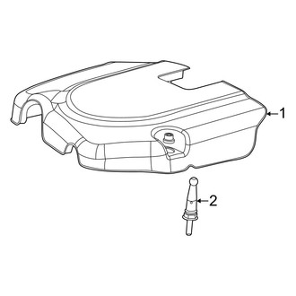 Jeep OE - Engine Appearance Cover (3.6L)