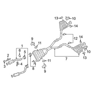 Jeep OE - Exhaust System - Exhaust Components
