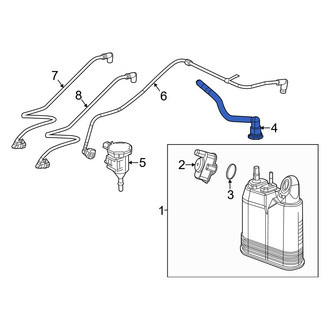 Jeep OE - Evaporative Emissions System Lines