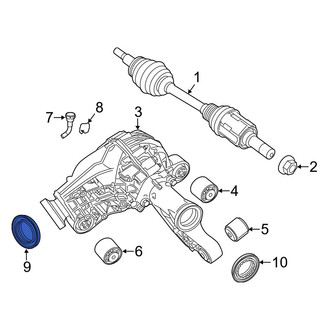 Jeep OE - Front Differential Pinion Seal