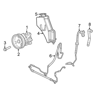 Jeep OE - Steering Gear & Linkage - Pump & Hoses