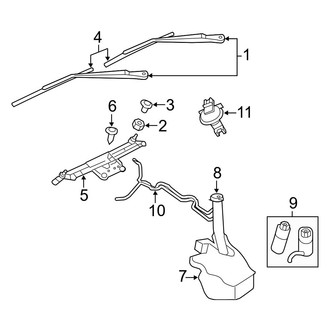 Jeep OE - Windshield - Wiper & Washer Components