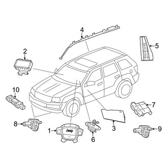 Jeep OE - Restraint Systems - Air Bag Components