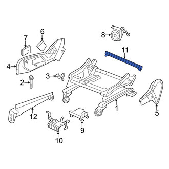 Jeep OE - Rear Right Seat Track Bracket