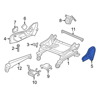 Jeep OE - Right Seat Trim Panel