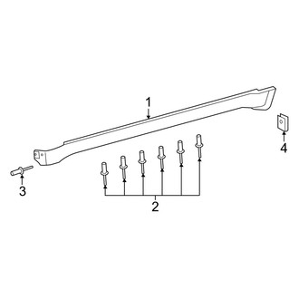 Jeep OE - Pillars, Rocker & Floor - Exterior Trim