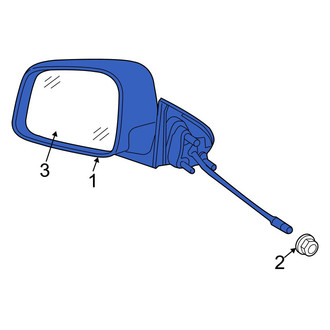 Jeep OE - Front Left Door Mirror