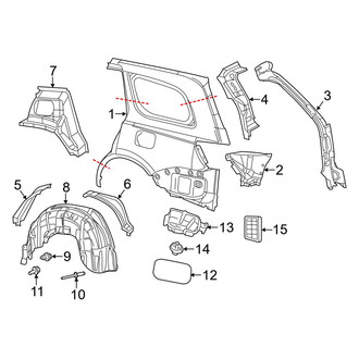 Jeep OE - Quarter Panel & Components