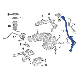 Jeep OE - Fuel Tank Vent Hose