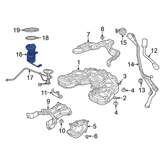 Jeep OE - Left Electric Fuel Pump