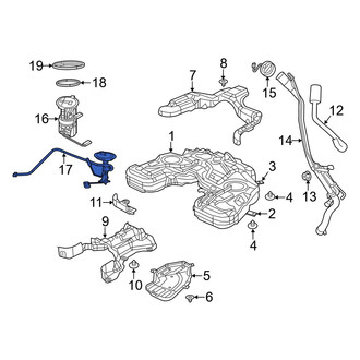 Jeep OE - Left Electric Fuel Pump