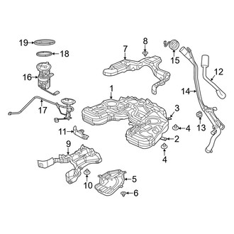 Jeep OE - Fuel System Components