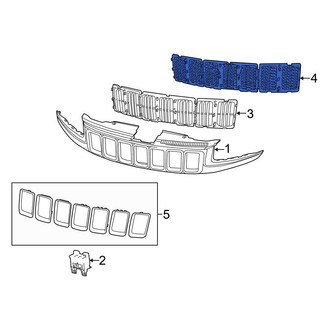 Jeep OE - Front Upper Grille