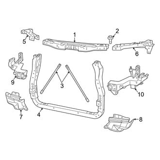 Jeep OE - Radiator Support