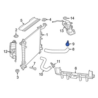 Jeep OE - Radiator Hose Clamp