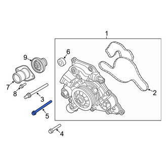 Jeep OE - Engine Water Pump Bolt