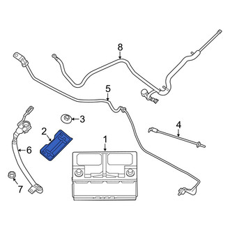 Jeep OE - Battery Hold Down