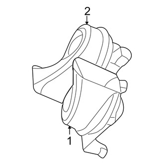 Jeep OE - Electrical - Horn (75th Anniversary / Laredo / Limited / Overland / SRT / Summit)