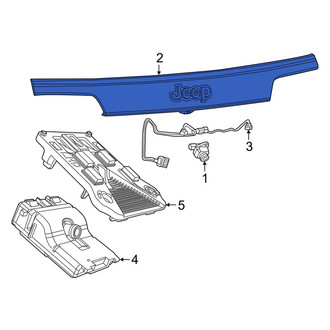 Jeep OE - Rear Liftgate Finish Panel