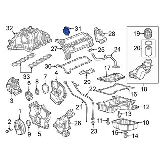 Jeep OE - Engine Oil Filler Cap