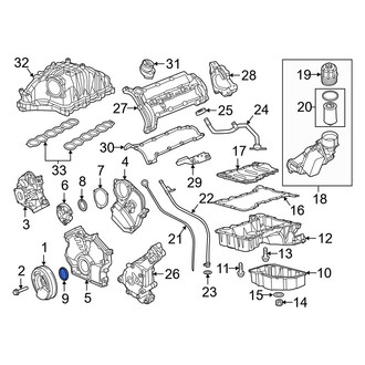 Jeep OE - Rear Engine Crankshaft Seal