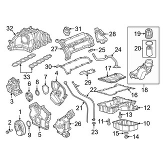 Jeep OE - Engine Parts (3.0L)