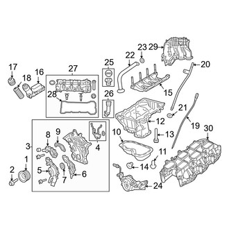 Jeep OE - Engine Parts (3.6L)