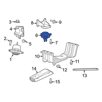 Jeep OE - Automatic Transmission Mount