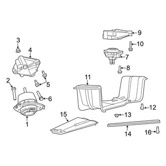 Jeep OE - Engine & Transmission Mounting (5.7L)