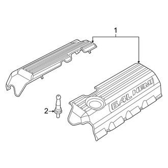 Jeep OE - Engine Appearance Cover (6.4L)