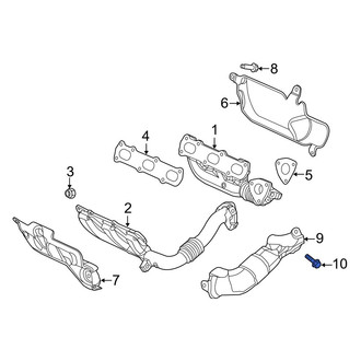 Jeep OE - Exhaust Manifold Heat Shield Bolt