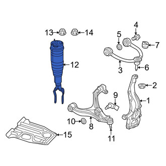 Jeep OE - Front Suspension Shock Absorber