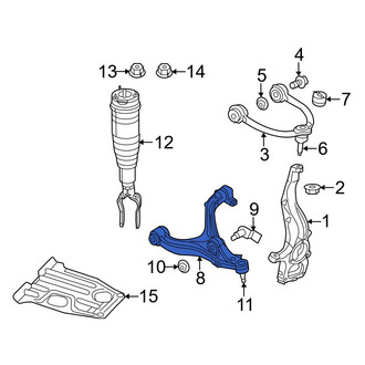 Jeep OE - Front Right Lower Suspension Control Arm