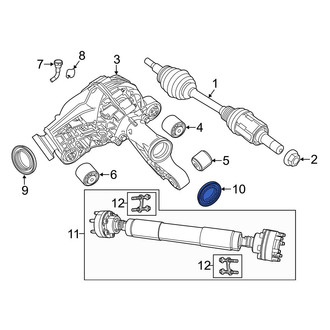 Jeep OE - Front Right CV Axle Shaft Seal