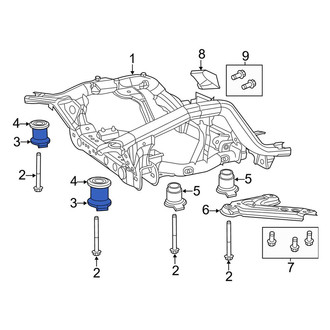 Jeep OE - Suspension Crossmember Insulator