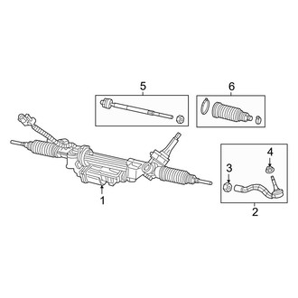 Jeep OE - Steering Gear & Linkage (3.0L)