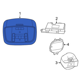 Jeep OE - Upper Overhead Console