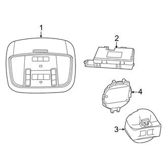 Jeep OE - Overhead Console