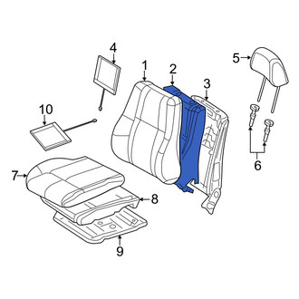 Jeep OE - Front Left Seat Back Cushion