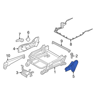 Jeep OE - Front Right Inner Seat Trim Panel