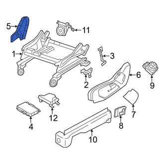 Jeep OE - Front Left Outer Seat Trim Panel