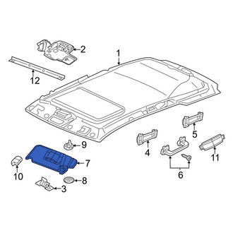 Jeep OE - Left Sun Visor