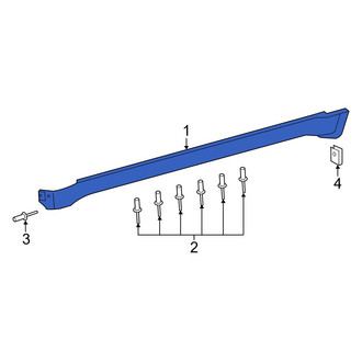 Jeep OE - Left Rocker Panel Guard