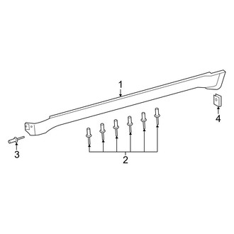 Jeep OE - Pillars, Rocker & Floor - Exterior Trim
