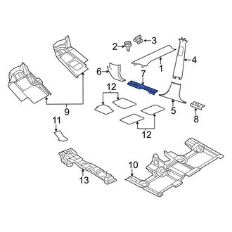 Jeep OE - Front Left Door Sill Plate