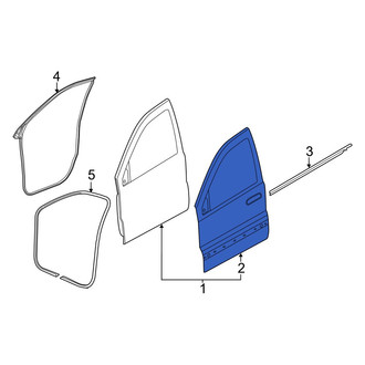 Jeep OE - Front Left Outer Door Outer Panel