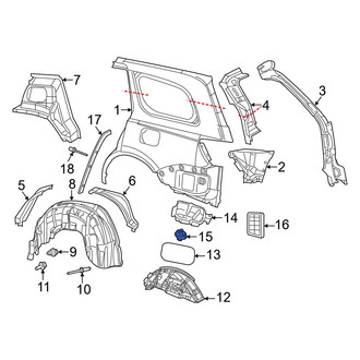 Jeep OE - Fuel Tank Cap