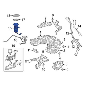 Jeep OE - Left Electric Fuel Pump