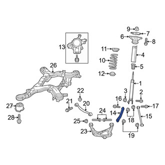 Jeep OE - Front Right Lower Suspension Control Arm